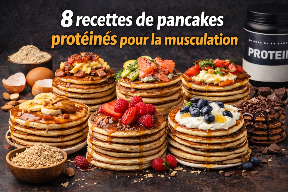 recettes de pancakes pour la muscu